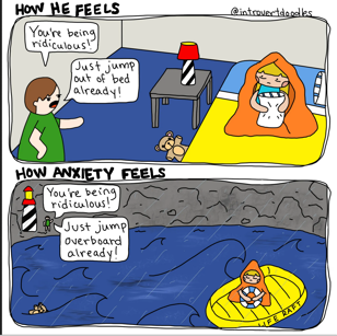 Agoraphobia ATSA loves @introvertdoodles.com