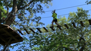 Walking the planks at Go Ape